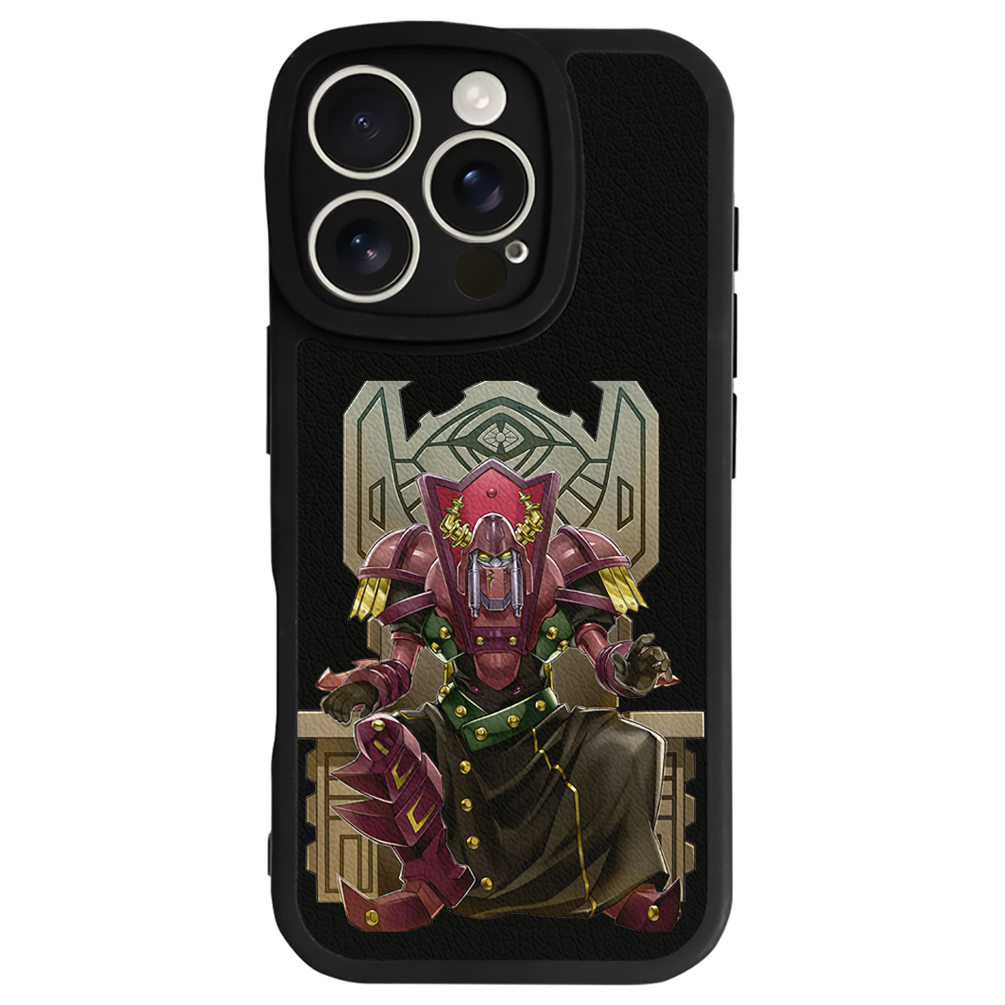 遊☆戯☆王 Yu-Gi-Oh! 【iPhone 16シリーズ対応】シリコンスマホケース（レザー調） 材質：シリコン